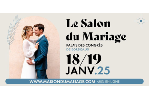 Salon du mariage le 18 et 19 janvier 2025