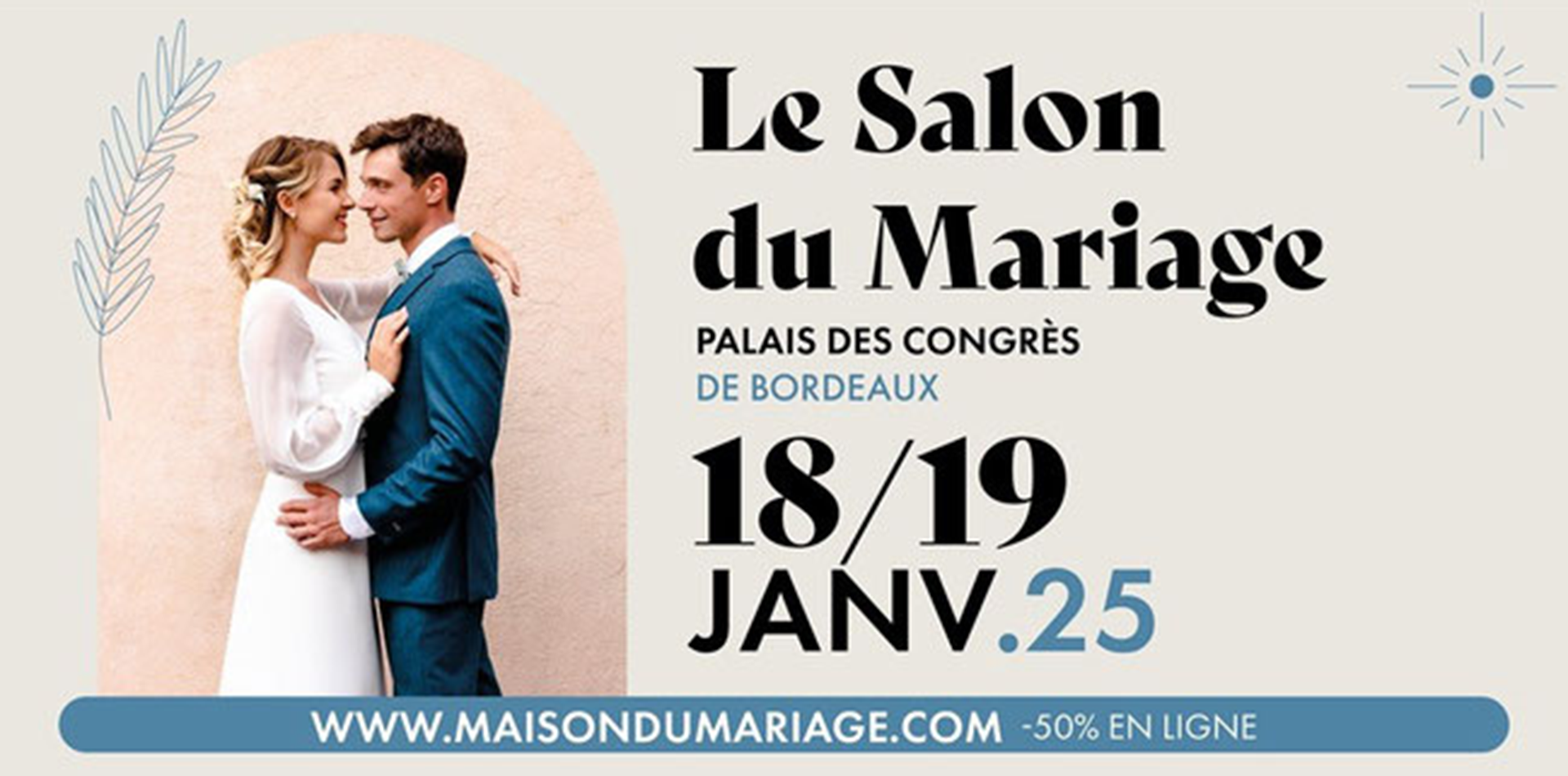 Salon du mariage le 18 et 19 janvier 2025